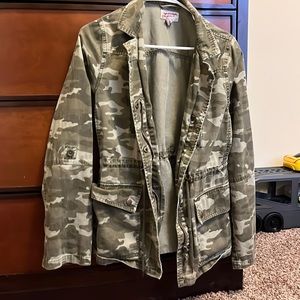 Arizona zip and button up jacket